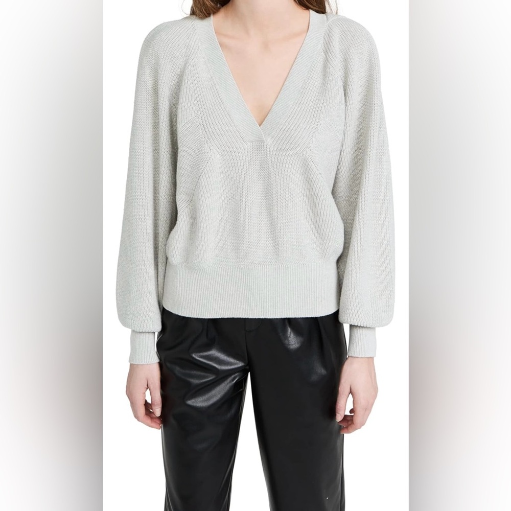 IRO Jamys Gray Pullover Sweater - Size XL